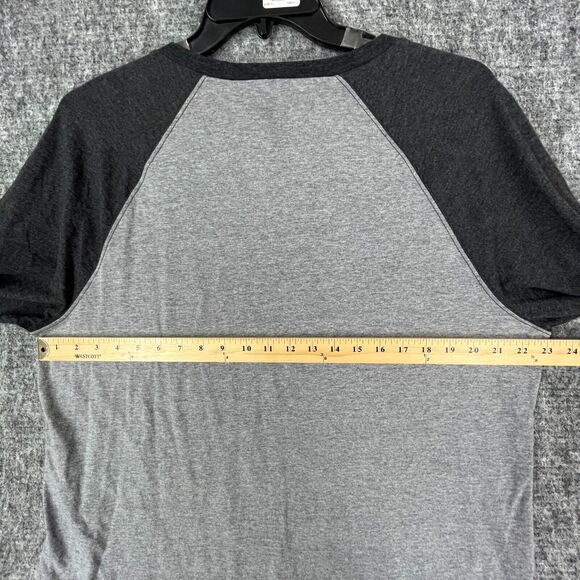 American Eagle Shirt Extra Large Mens Seriously Soft Casual Long-Sleeve Raglan - Picture 7 of 10